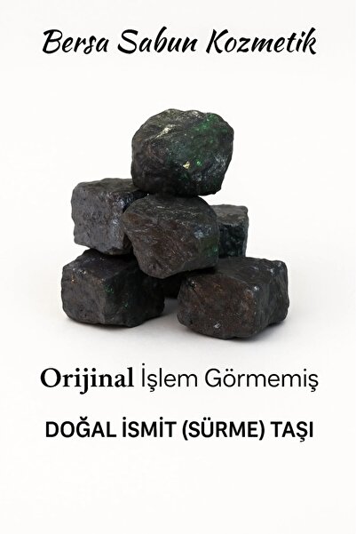 Bersa Sabun ve Kozmetik Şifalı İsmit Sürmesi Saf Katkısız İsmit Sürme Taşı 50...