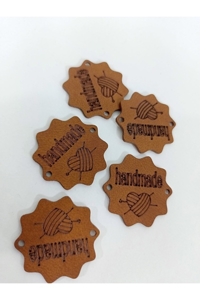 Sultan Handmade Deri Etiket 5 adet