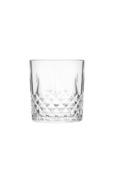 Delisoga Set of 6 glass tumblers 340 ml – Diamond Grid