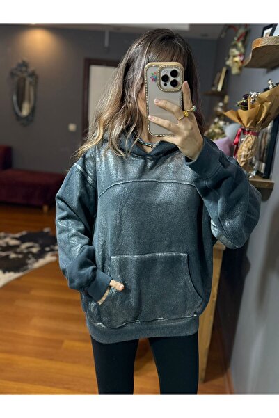 LUJJE Bright Batik Fleece-Lined Sweat