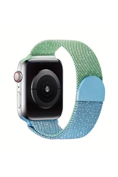 STEELVA سوار ساعة أبل من الفولاذ المقاوم للصدأ (مع مشبك مغناطيسي)