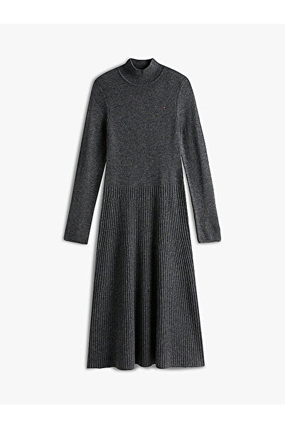 Tommy Hilfiger Midi Soft Wool Jumper Dress