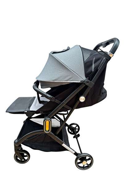 L-Sun Sports stroller 002L, Grey, L-Sun, quick folding, suspensions, sleep position, 6-36 months