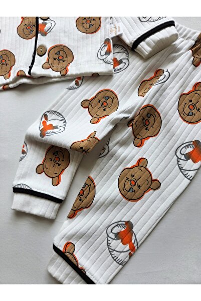 GizaKids 100% Cotton Long Sleeve Buttoned Seasonal Baby Kids Pajamas