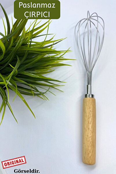 ViZKA Bambu Saplı Çırpıcı , Paslanmaz Çırpıcı