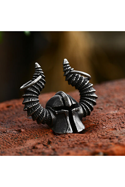 Viking Gladiator Helmet Design S+ Quality 316L Stainless Tarnish Free Steel Necklace