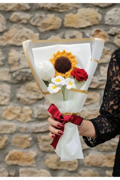 HENERA AyçiçeğiÇiçek Buketi / Sevgililer Günü / Hediyelik /Doğum Hediyesi /Öğ...