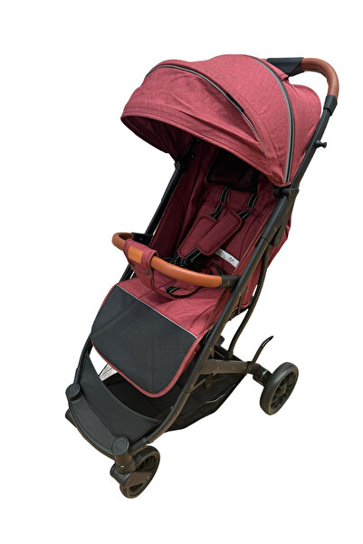 Krista Sports stroller S1 Red, with leg cover, quick fold trolley, 6-36 months