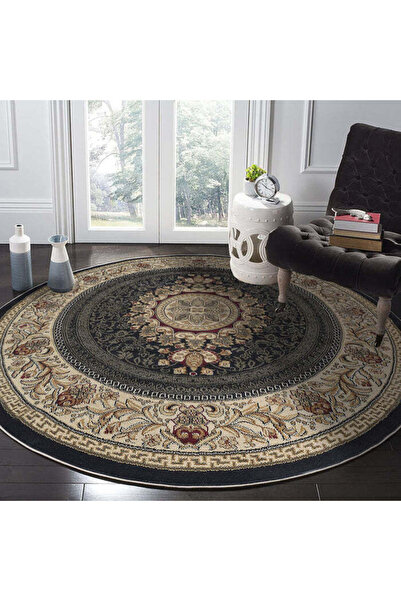 Asi Home Rug 523, 150 x 150 cm, Cotton/Polyester, Green