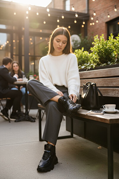 dehaine Women's sneakers made of eco-leather, DG H50