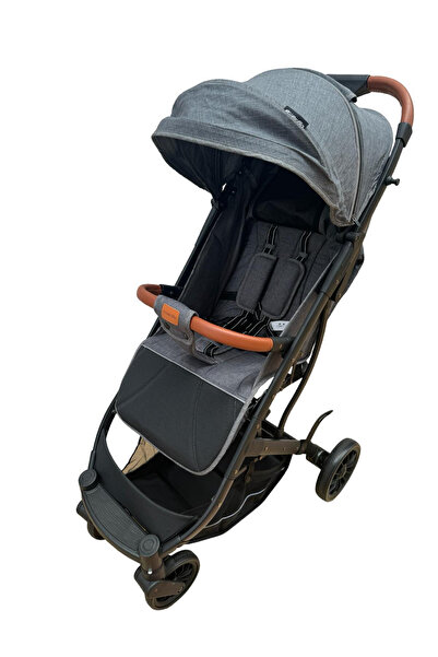 Krista Sports stroller S1 Grey, with leg cover, quick fold trolley, 6-36 months