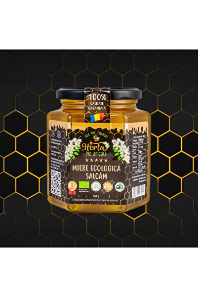Herta Bio Apicole Miere Ecologica BIO de salcam 550g