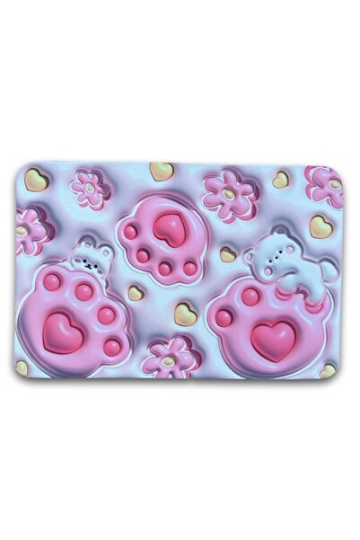 OEM Non-Slip Bath Mat, Soft Silicone and Diatom Foam Material, Super Absorbent, Fast Drying