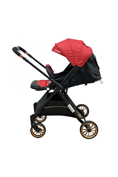 Krista T700 For Angel sports trolley, with reversible handle, foldable and trolley, Red