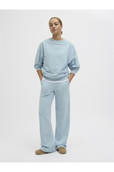 JJXX Jxalfa Rlx Ls Crew Swt Sn Swea tricou pentru femei, albastru 12248648-Skyway