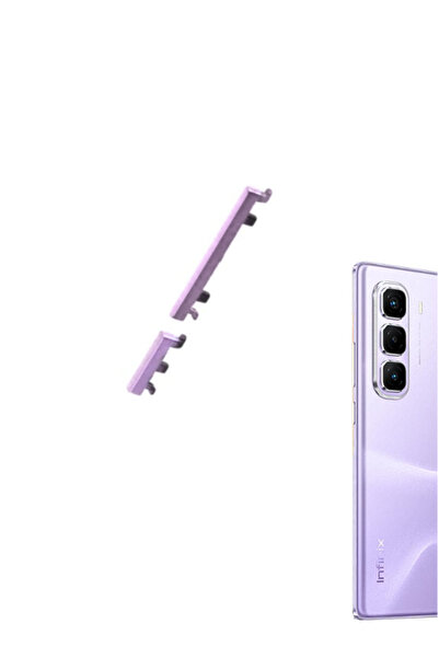 Fodos Infinix Uyumlu Hot 50 Pro+ Plus 4G On Off Power Yan Ses Tuş Düğme X6880...