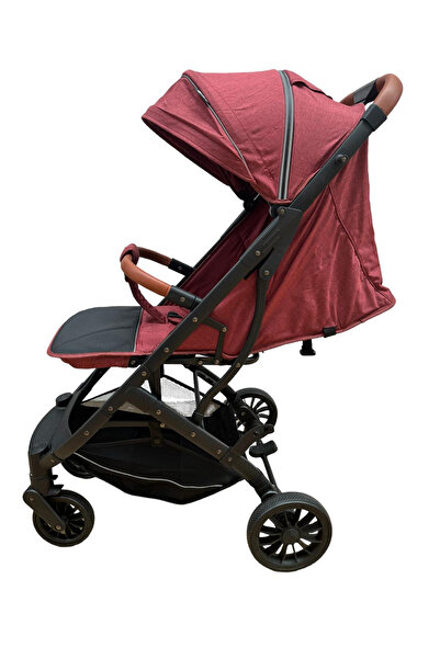 Krista Sports stroller S1 Red, with leg cover, quick fold trolley, 6-36 months