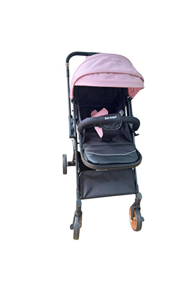 Krista T700 For Angel sports trolley with reversible handle, foldable and trolley, Pink and Black