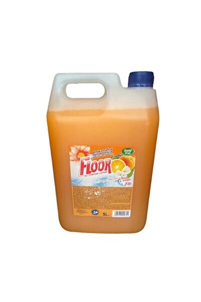 N-A Soluție profesională de curățare a podelelor Gold Drop 5 L - Portocaliu