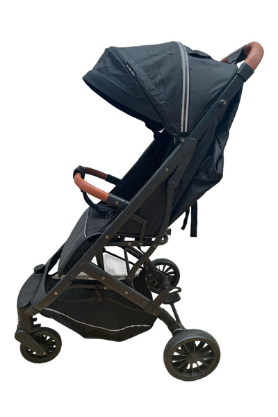 Krista Sports stroller S1 Black, with leg cover, quick fold trolley, 6-36 months