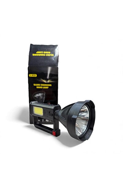 SmartElectro Multifunctional Flashlight with Adjustable Stand, COB Side Light and MicroUSB Charging Camping