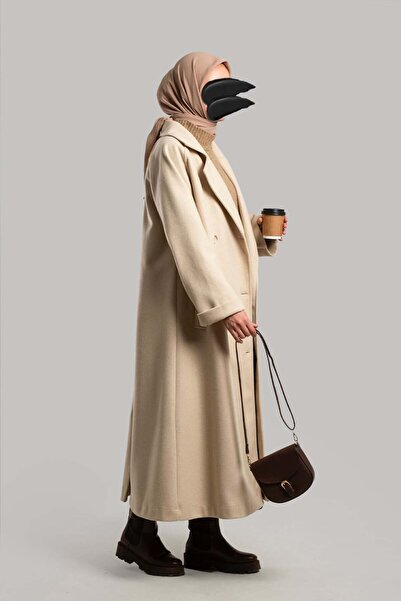 Emare Double Breasted Stamped Coat