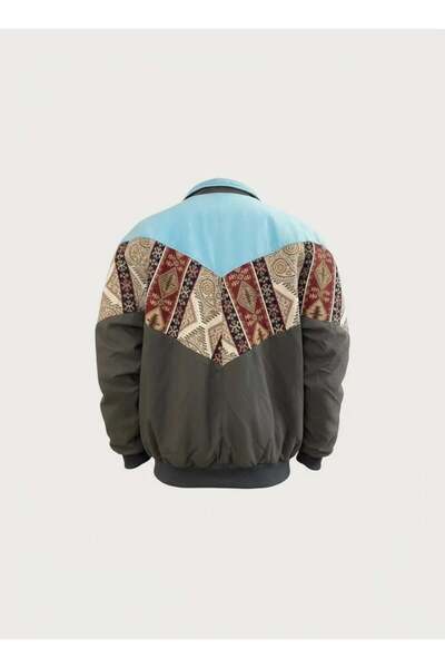 CANMODA (7623) Large / Xlarge Size Compatible Vintage Patterned Special Jacket