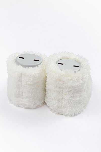 Lui Baby Baby Booties Plush 0/6 Months with Bow