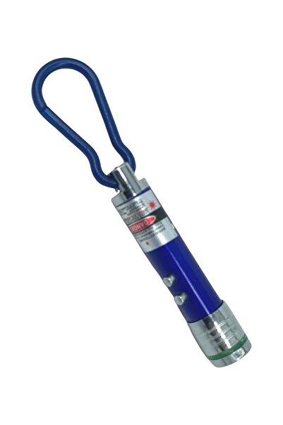 RSI Home Function Red White Illuminated Led Laser Cat Dog Toy Keychain