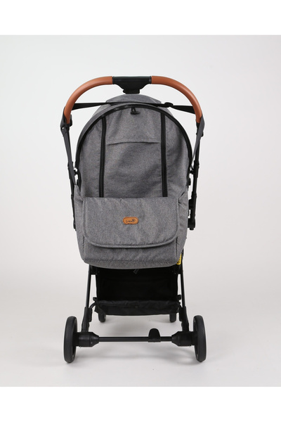 L-Sun Sport Trolley, C6, Grey, foldable trolley, with reversible handle, 6-36 months