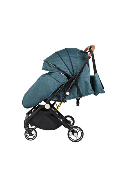 L-Sun Sport Trolley, C6, Green, foldable trolley, with reversible handle, 6-36 months