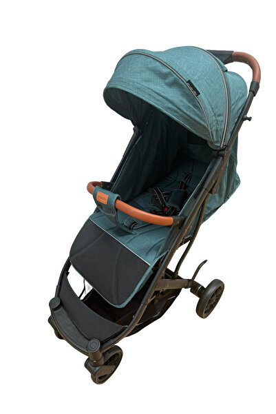 Krista Sports stroller S1 Green, with leg cover, quick fold trolley, 6-36 months