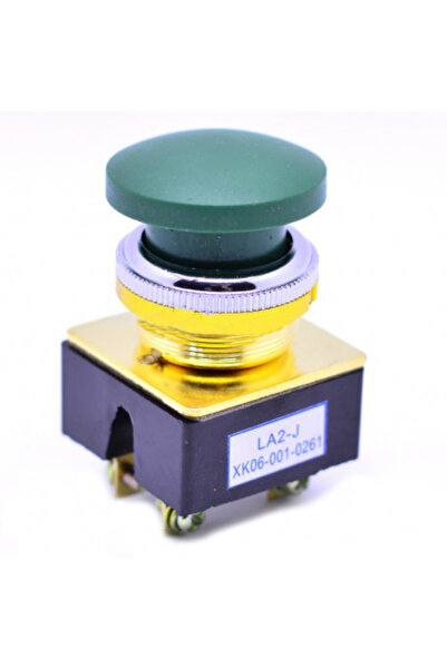 ElectroAZ Button Motor Push 5A Without Retention Green