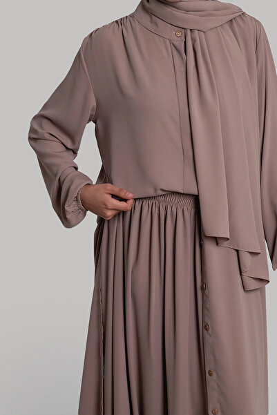 Lemaye Meva Medine Skirt Suit - Stone