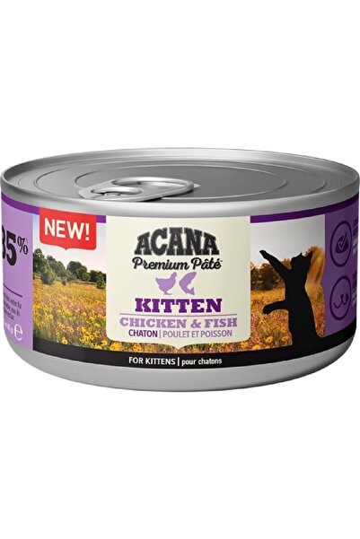 Acana Akana Canned Chicken & Fish Pâtés for Kittens 85g
