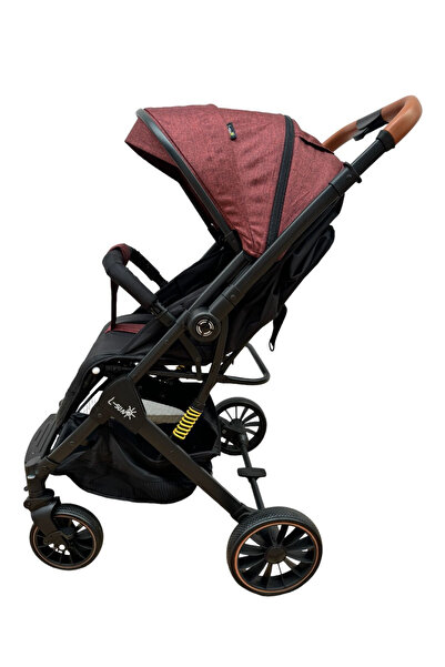 L-Sun Sport stroller, reversible, frame suspension, foldable and trolley, 6-36 months C1 Red