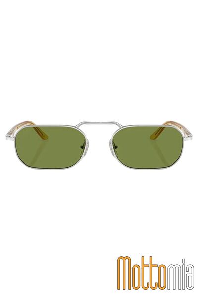 mottomia Eşref Tek Premium Sunglasses with Metal Frame Dark Brown Bone Handle