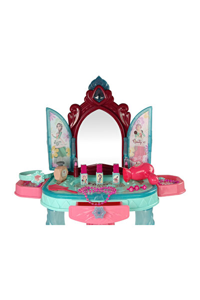 Bebelul PINK makeup table with mirror, lights, sounds and jewelry accessories