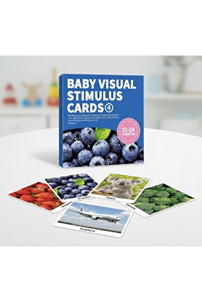 TEONA CONCEPT Montessori Visual Stimulation Cards - Set of 20 (6-24 months)