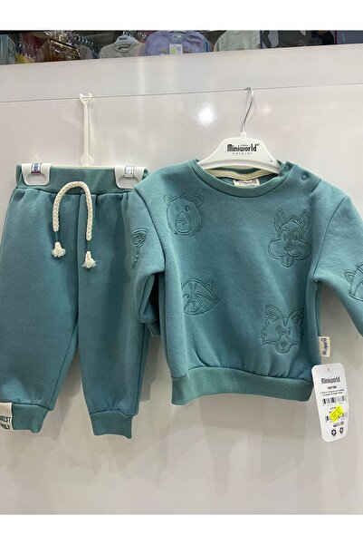 Miniworld Erkek Bebek Kışlık 2li Polar Takım