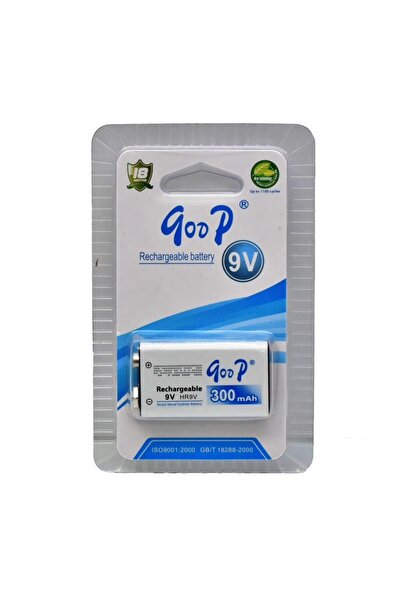 ElectroAZ Baterie cu tehnologie Ni-Mh, tip F22, 9V, 300mAh