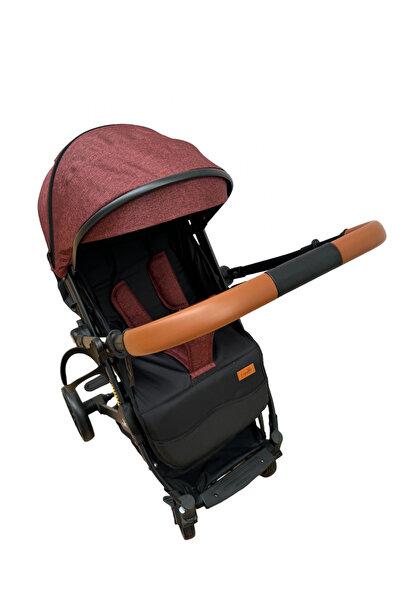 L-Sun Sport stroller, reversible, frame suspension, foldable and trolley, 6-36 months C1 Red