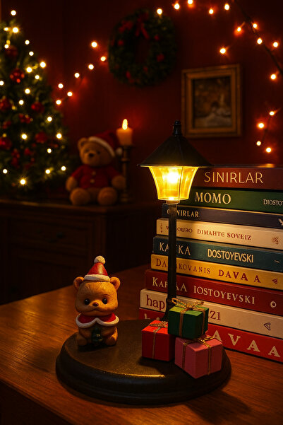 Seabysparkle Noel Lambası Altında Ayıcık