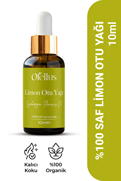 Orellus Limon Otu Yağı %100 Saf ve Doğal 10 ml