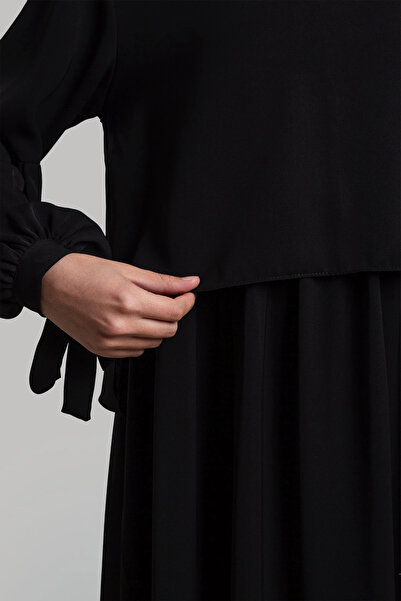 Lemaye Sapphire Gilet Set - Black