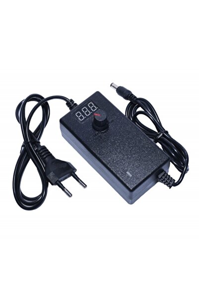 ElectroAZ Adjustable Power Supply, 3V, 24V DC, 1A