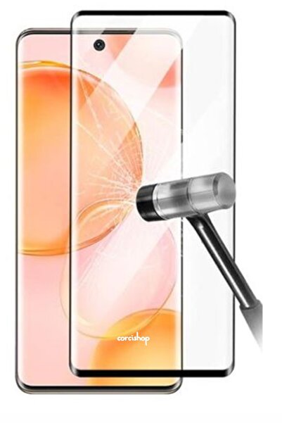 corcishop Tecno Camon 40 Pro Kavisli Tam Kaplayan Ekran Koruyucu Premium Full...