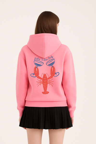 VEK Hanorac Supradimensionat Dolce Vibes Only