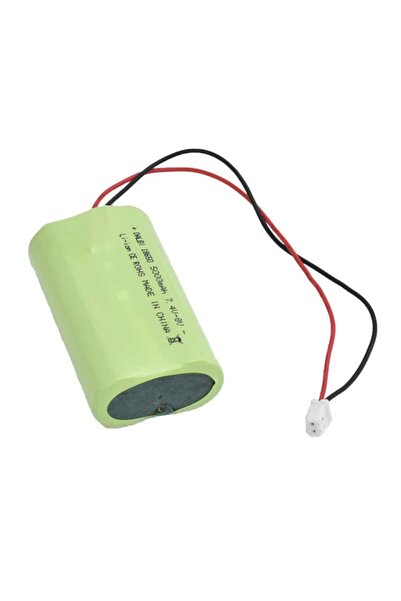 ElectroAZ Baterie Li-ion cu fire și ștecher, Model 2 x 18650, 7.4V-8V, 5000mAh