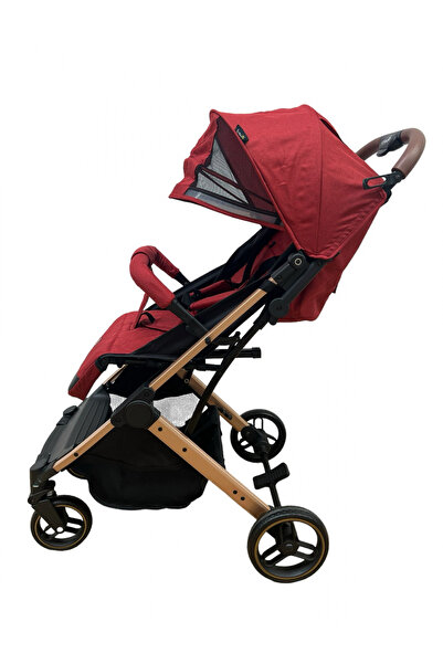 L-Sun Sport foldable stroller with suspensions and leg cover, 6-36 months, C9 red